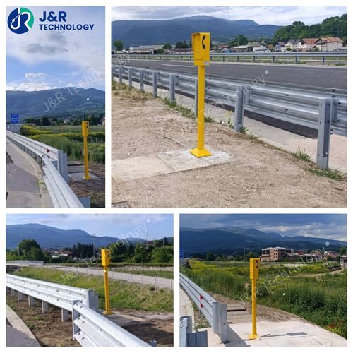 Последние новости компании о Bosnian Highway: Emergency Phones with Built-in Batteries Establish a 24/7 Lifeline