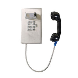 Банковские настенные телефоны GSM с прочным корпусом из матовой нержавеющей стали