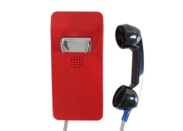 Хорошая цена. Красный устойчивый к вандалам Телефонный стол Монтаж Ip66 GSM Сип водонепроницаемый 2 года Гарантия онлайн