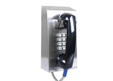 Телефон тюремный вандалозащищенный из нержавеющей стали IK10, IP55-IP65 для общественных мест