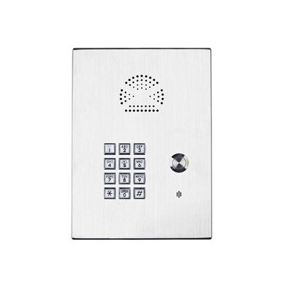 Хорошая цена. Аналоговый SIP GSM экстренный лабораторный интерком IP65 с полной клавиатурой онлайн