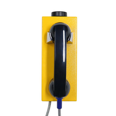 JR202-CB DC12V GSM Антивандальный телефон горячей линии со спиральным шнуром
