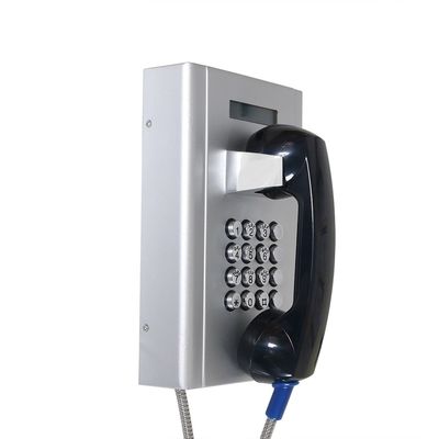 Хорошая цена. Дисплей GSM LCD ГЛОТОЧКА телефона доказательства вандала тюрьмы DC12V POE VoIP онлайн