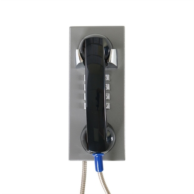 Хорошая цена. CRS GSM SS Устойчивый к вандалам телефон IP65 тюремный спиральный шнур онлайн